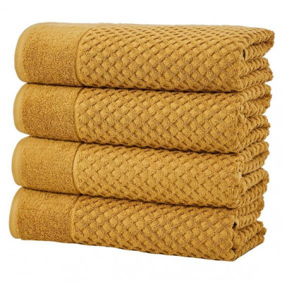 4-piece Waffle Bath Towel Set